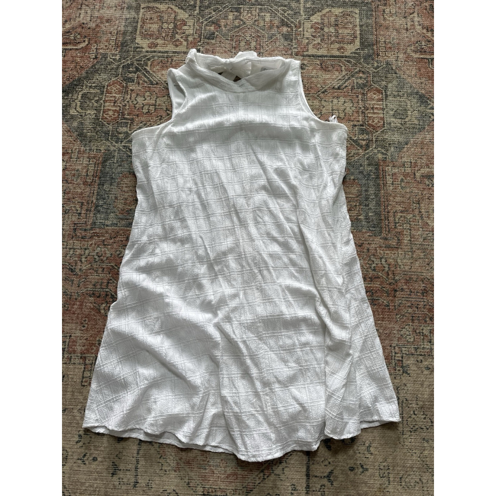 Calvin Klein White Sleeveless Sundress Size 16 Lined - Picture 2 of 6